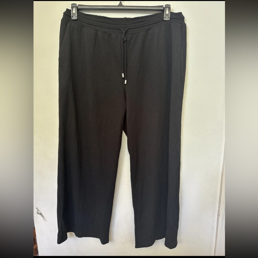😍Michael Kors Black Wide Leg Pants Size 2X